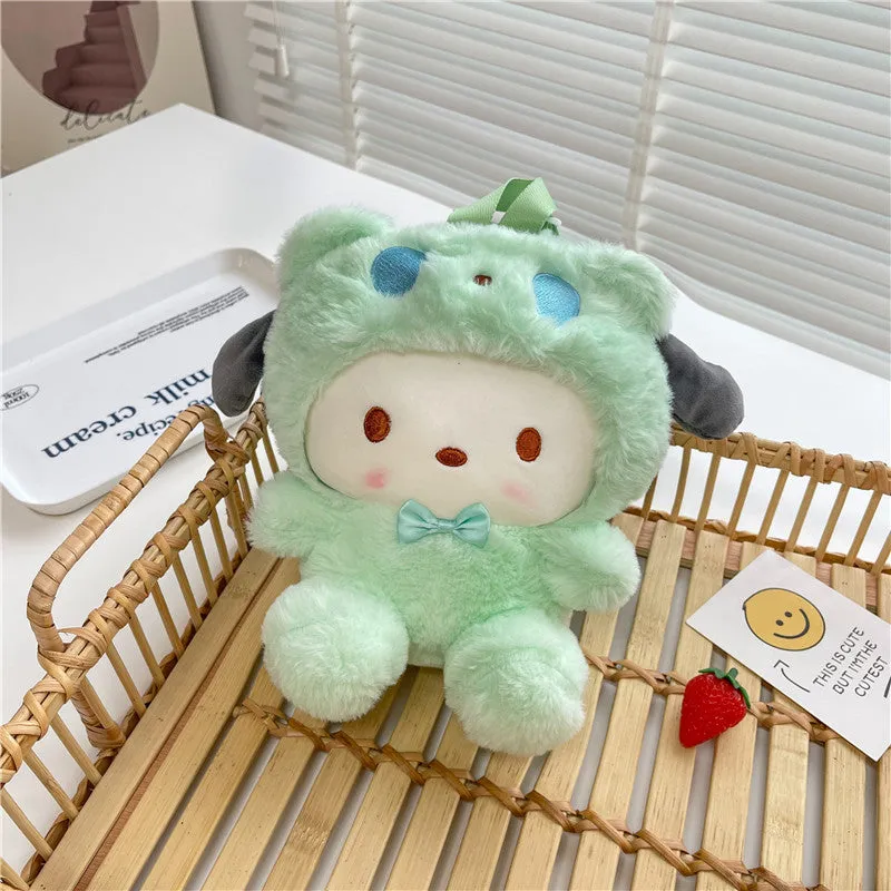 Cartoon Mini Plush Backpack