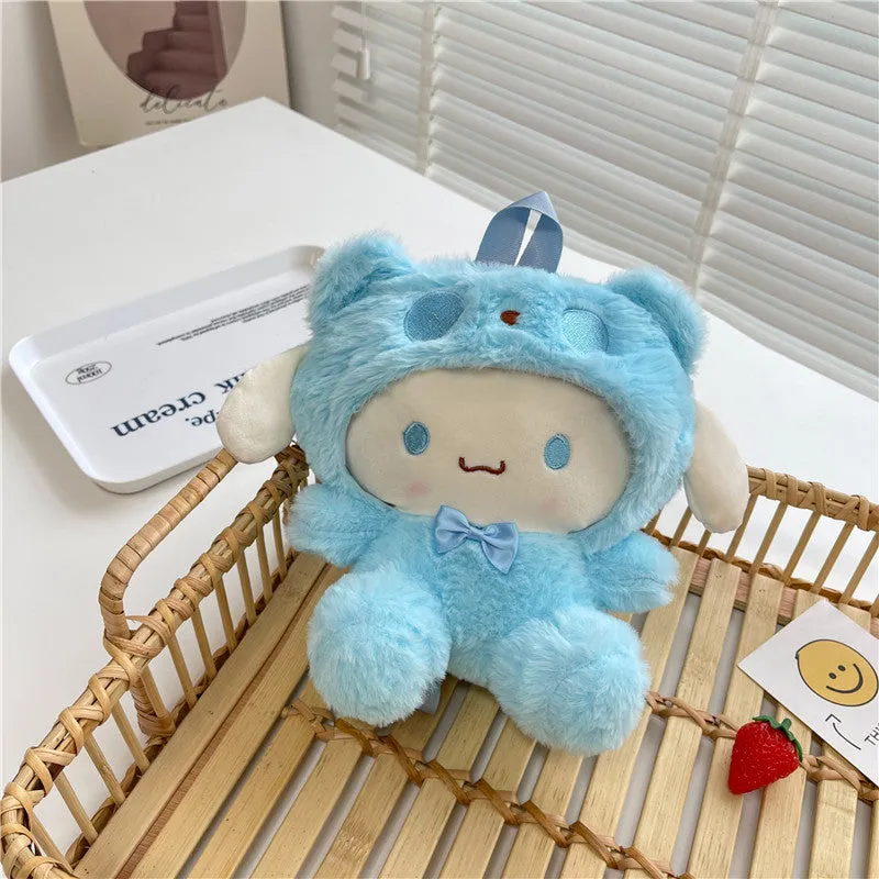Cartoon Mini Plush Backpack
