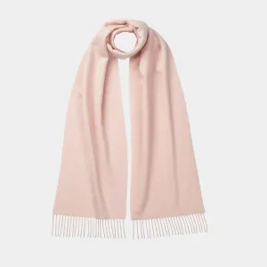 Cashmere Scarf in Powder Pink Color