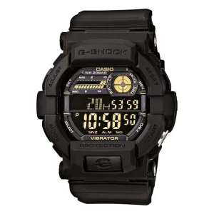 Casio Men's Black Dial Resin Band Digital G-Shock Japanese Quartz Watch - GD350-1B