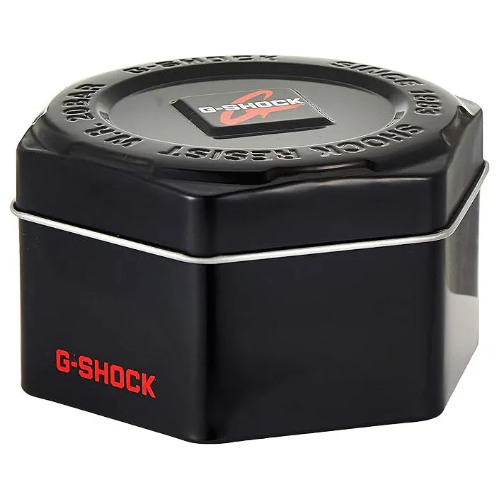 Casio Men's Blue Dial Black Resin Band Digital G-Shock Sport Japanese Quartz Watch - G8900A-1