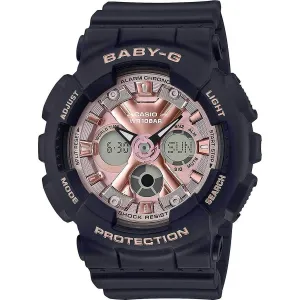 Casio Quartz Women's Watch - Baby-G Resin Strap Pink Dial Chronograph | BA130-1A4