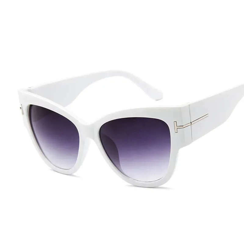 Cat Eye Retro Sunglasses Woman Fashion Vintage Style Oculos De Sol