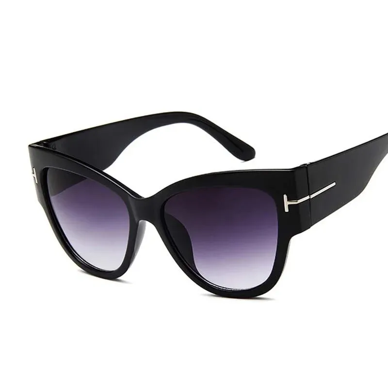 Cat Eye Retro Sunglasses Woman Fashion Vintage Style Oculos De Sol