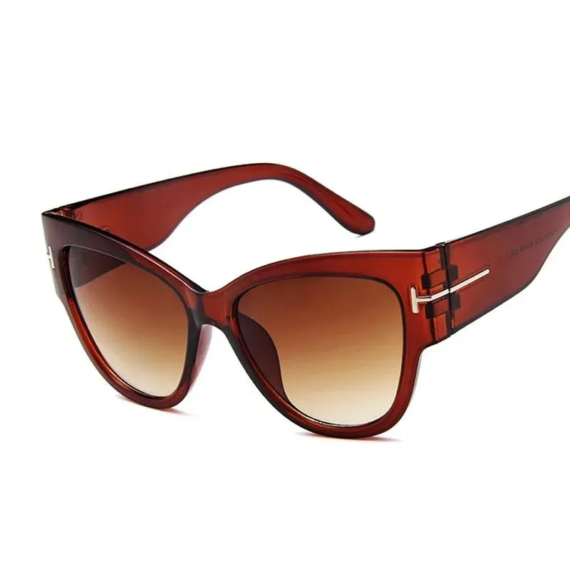 Cat Eye Retro Sunglasses Woman Fashion Vintage Style Oculos De Sol