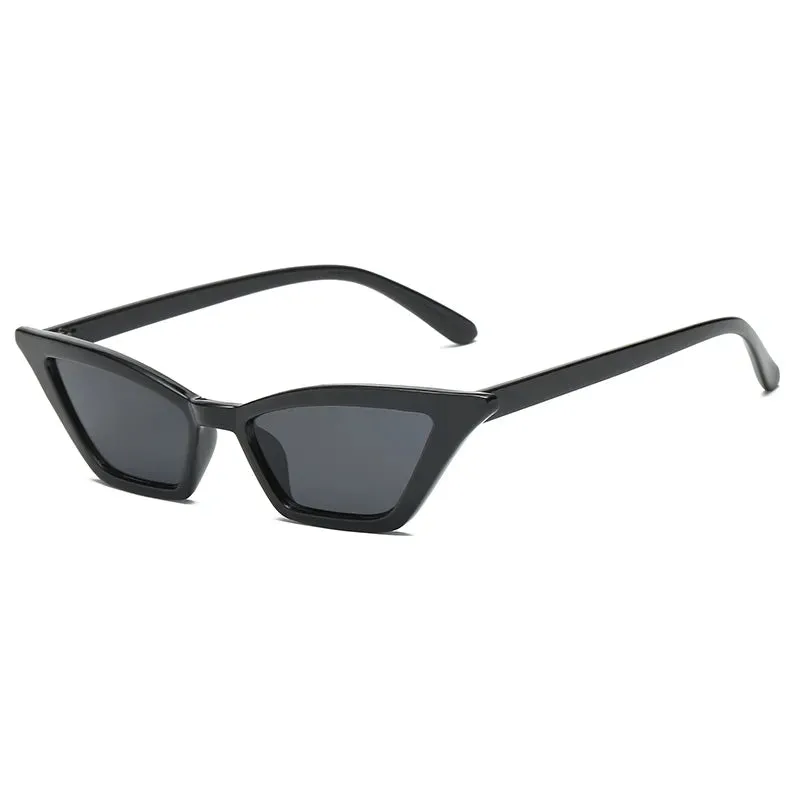 Cat Eye Sunglasses Men Women Vintage Brand Designer Sun Glasses Cycling Small Frames Shades Retro Ladies Cateye Sunglass UV400