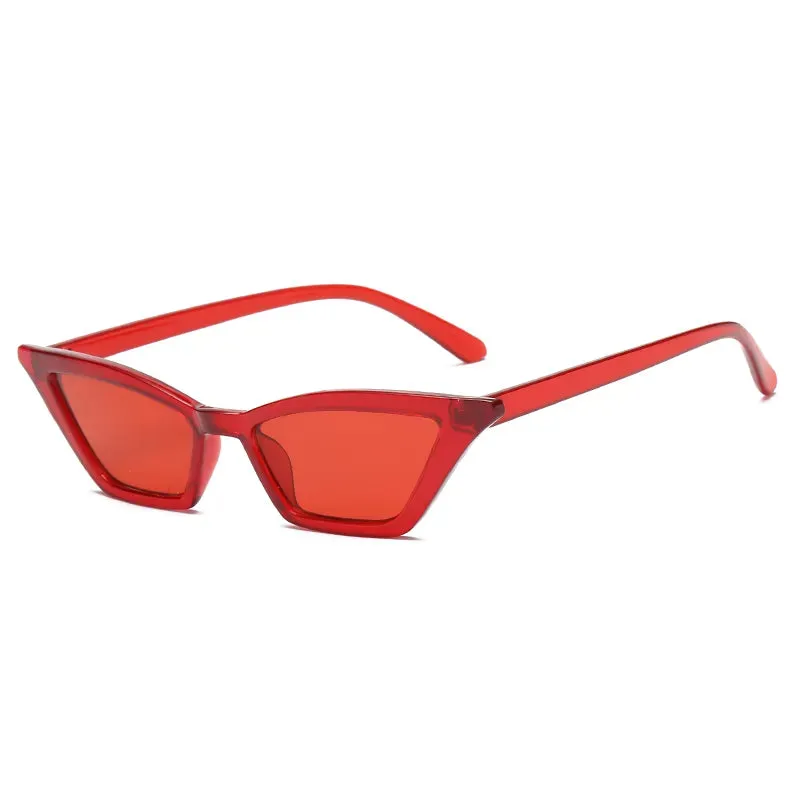 Cat Eye Sunglasses Men Women Vintage Brand Designer Sun Glasses Cycling Small Frames Shades Retro Ladies Cateye Sunglass UV400