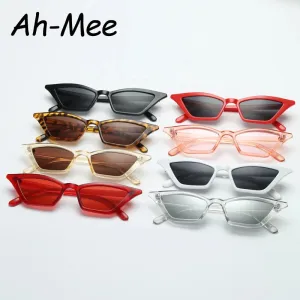 Cat Eye Sunglasses Men Women Vintage Brand Designer Sun Glasses Cycling Small Frames Shades Retro Ladies Cateye Sunglass UV400