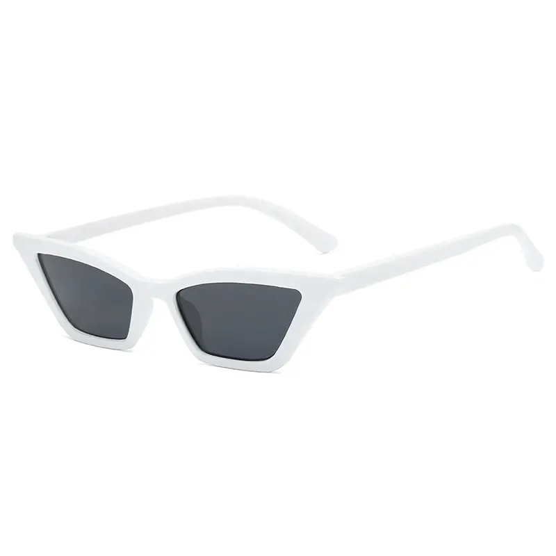 Cat Eye Sunglasses Men Women Vintage Brand Designer Sun Glasses Cycling Small Frames Shades Retro Ladies Cateye Sunglass UV400