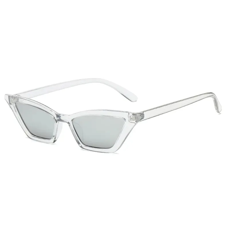 Cat Eye Sunglasses Men Women Vintage Brand Designer Sun Glasses Cycling Small Frames Shades Retro Ladies Cateye Sunglass UV400