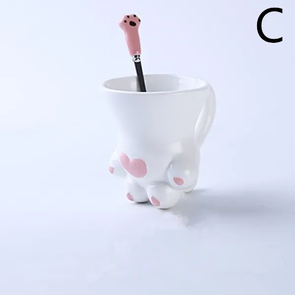 Cat Paw Spoon   Cup Set AD10553