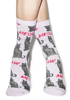Cat's Meow Ankle Socks