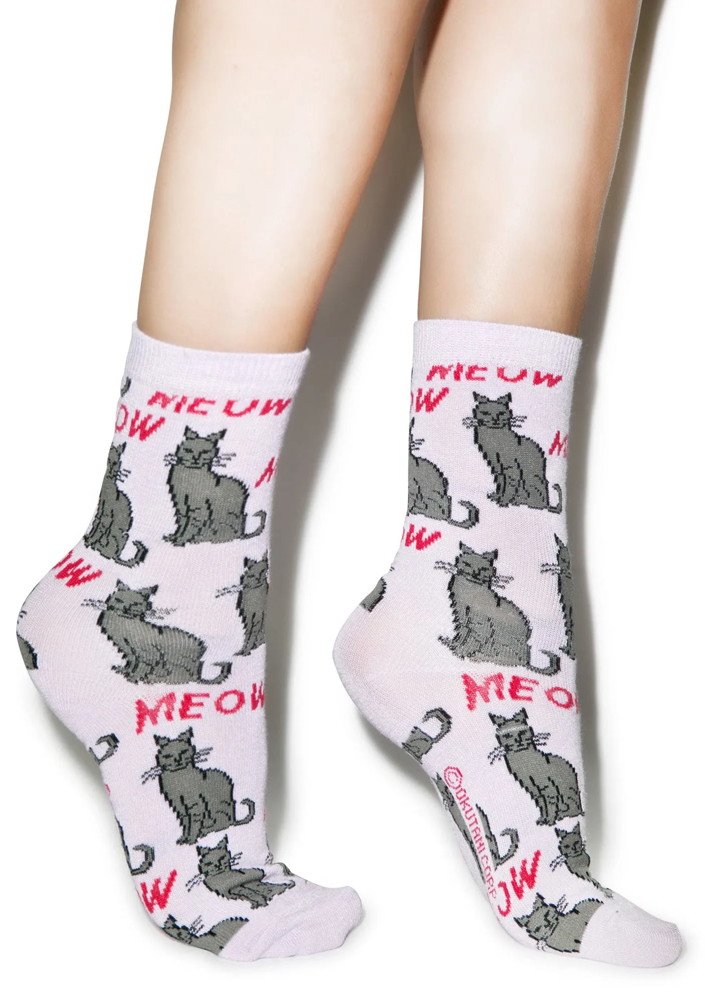 Cat's Meow Ankle Socks
