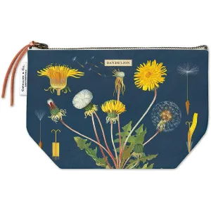 Cavallini Vintage Print Makeup Pencil Pouch