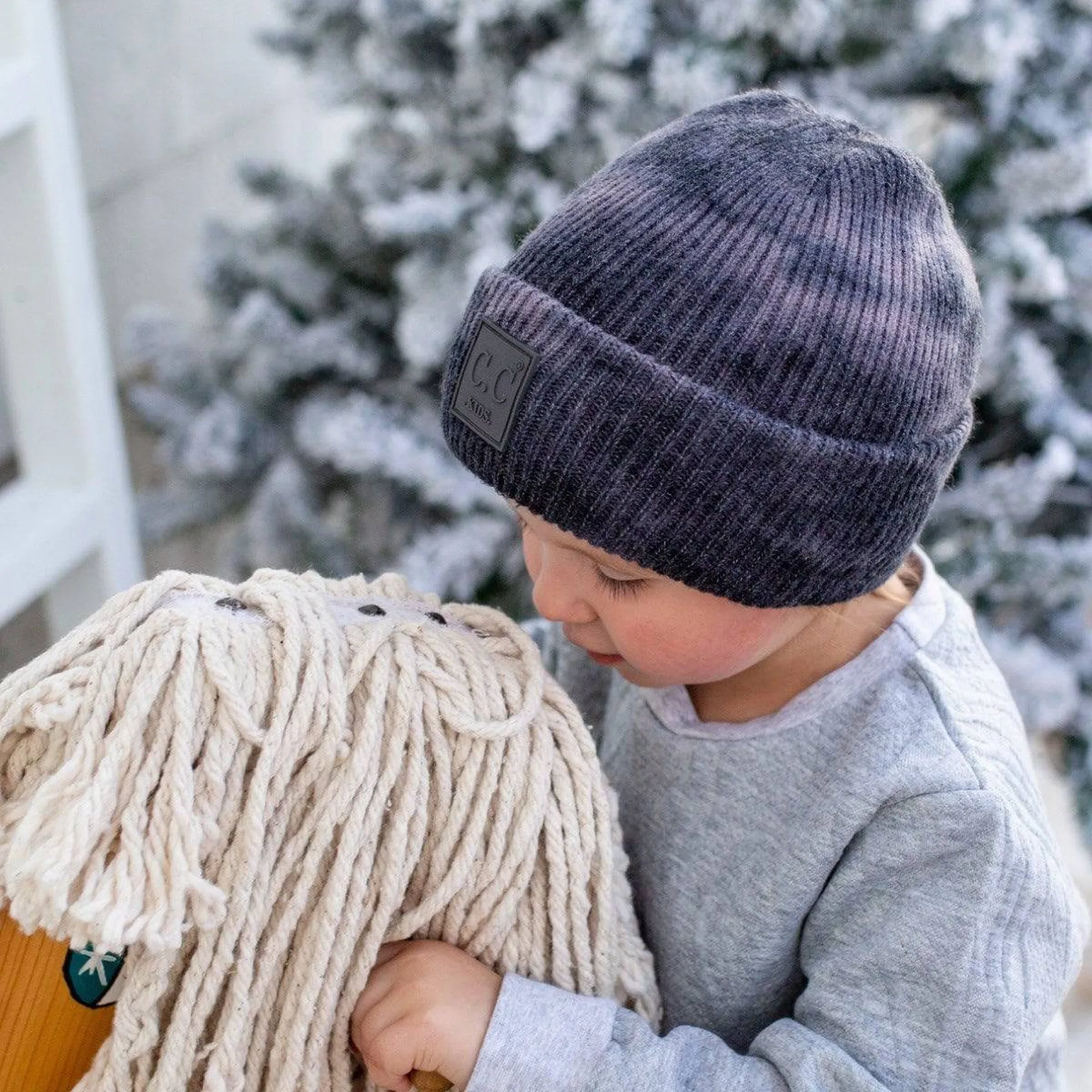 CC Brand Kid and Baby Tie Dye Beanies Hats