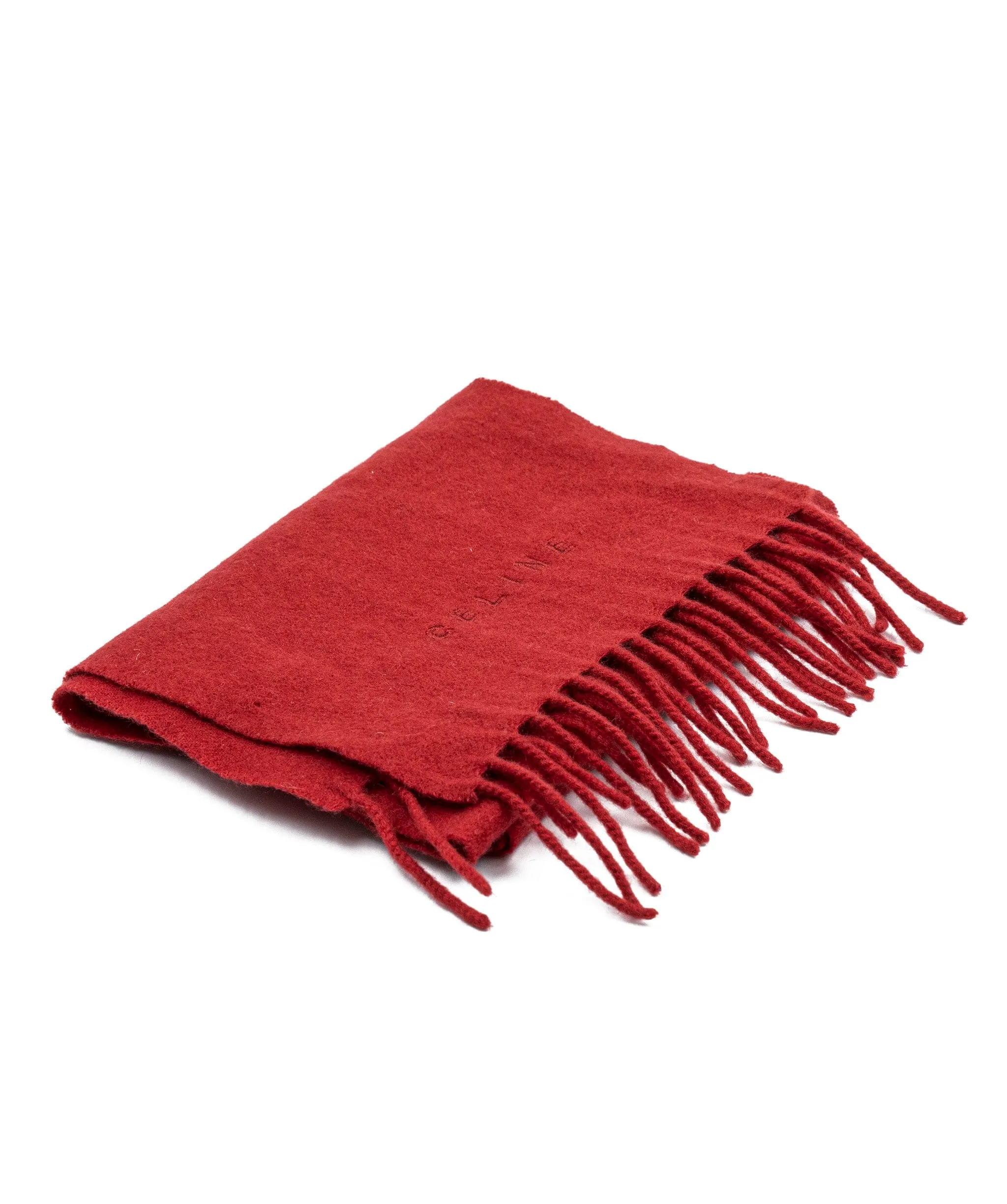 Celine Red Scarf ALC0149