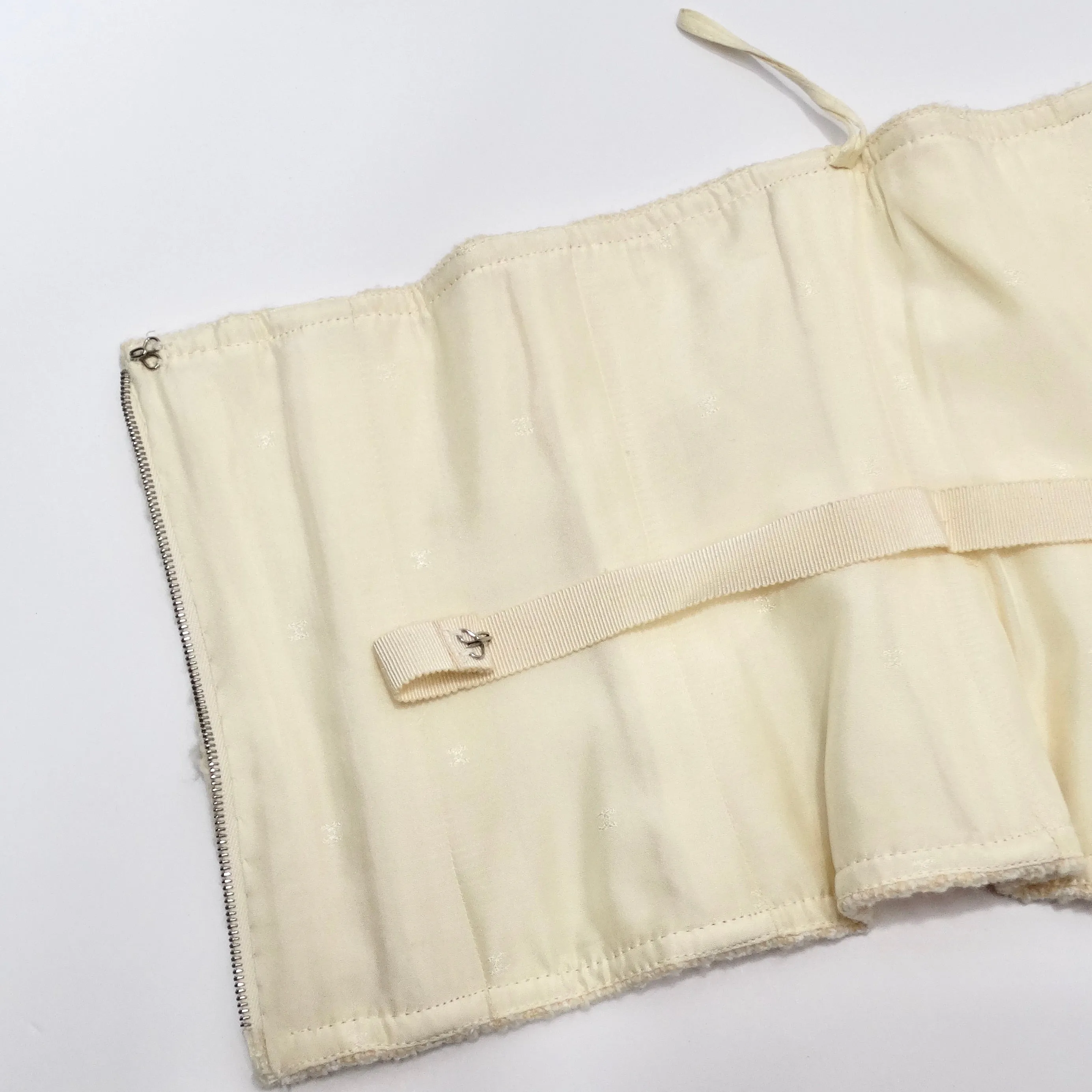 Chanel SS 1994 Tweed Corset Belt