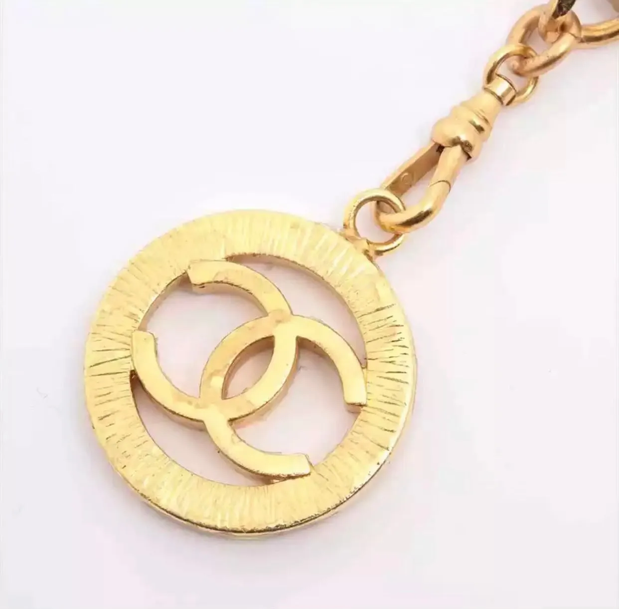 Chanel Vintage Coco Mark Chain Belt