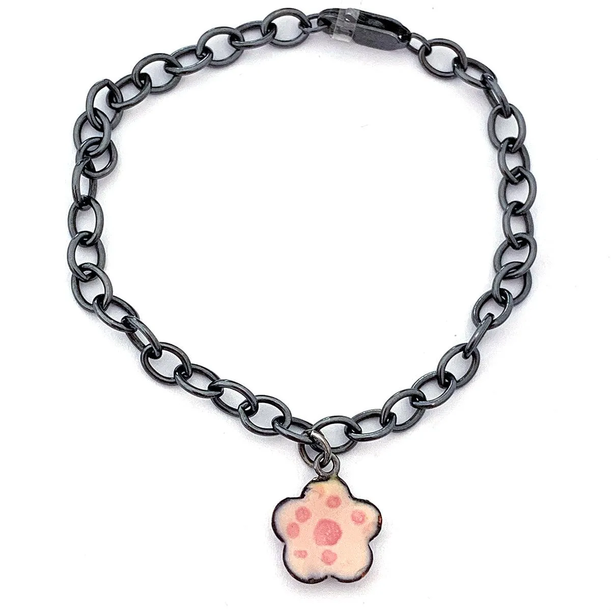 Cherry Blossom Charm Bracelet