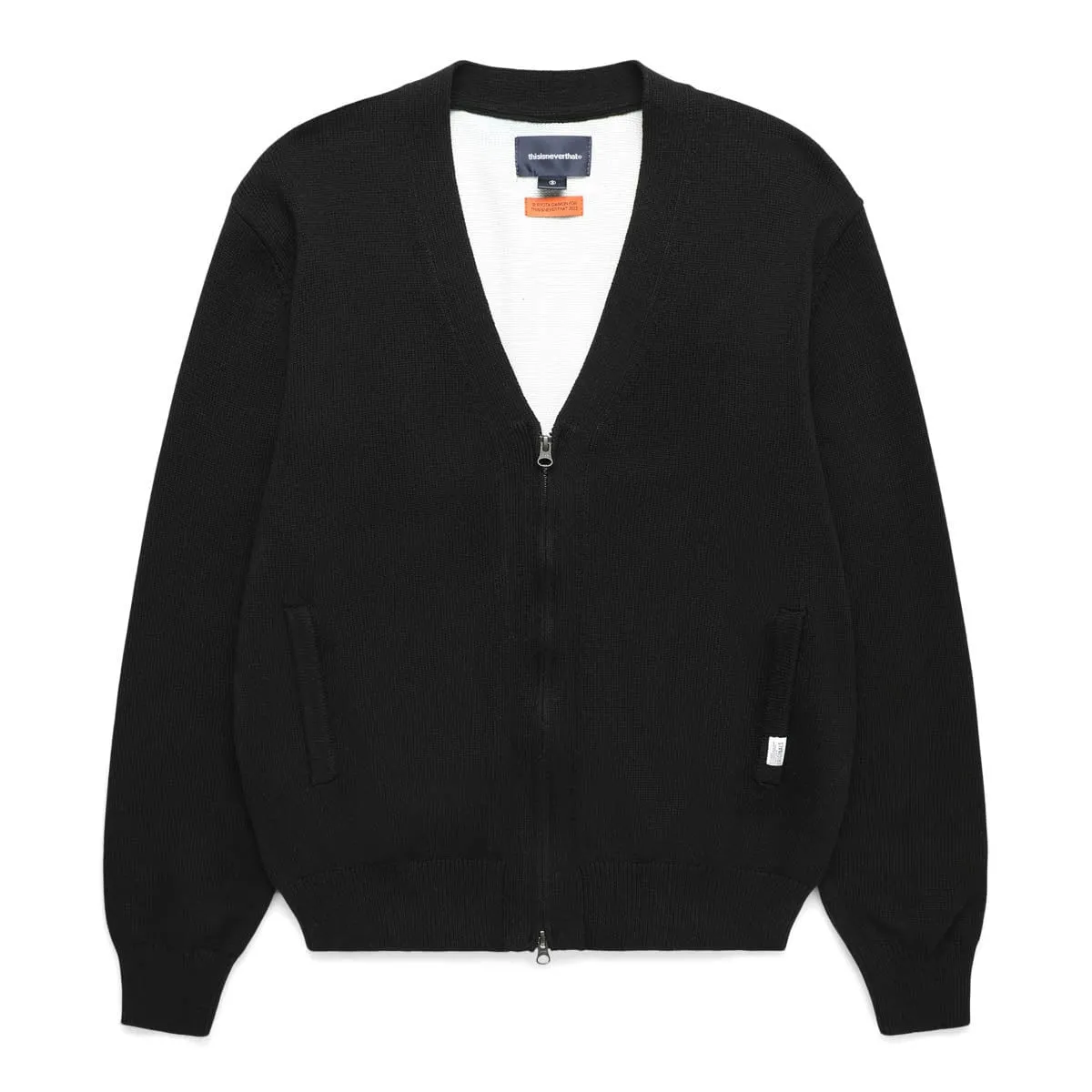 CHESS ZIP CARDIGAN
