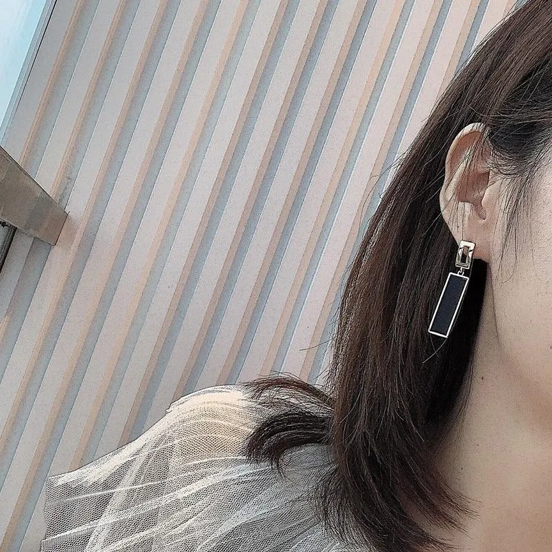 Chic Korean Geometric Earrings