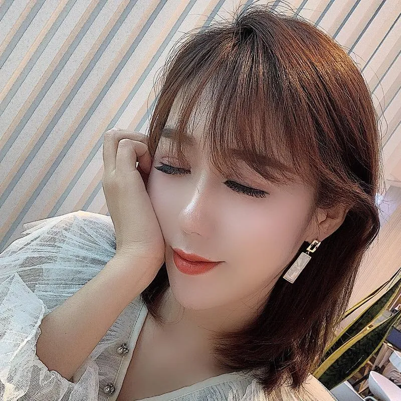 Chic Korean Geometric Earrings