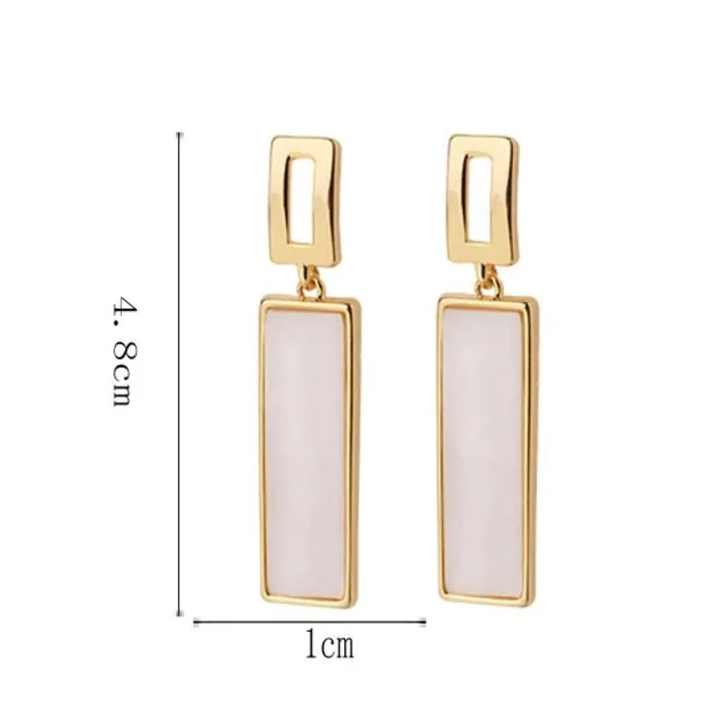 Chic Korean Geometric Earrings