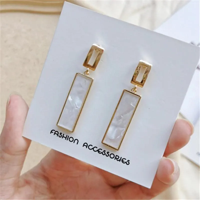Chic Korean Geometric Earrings