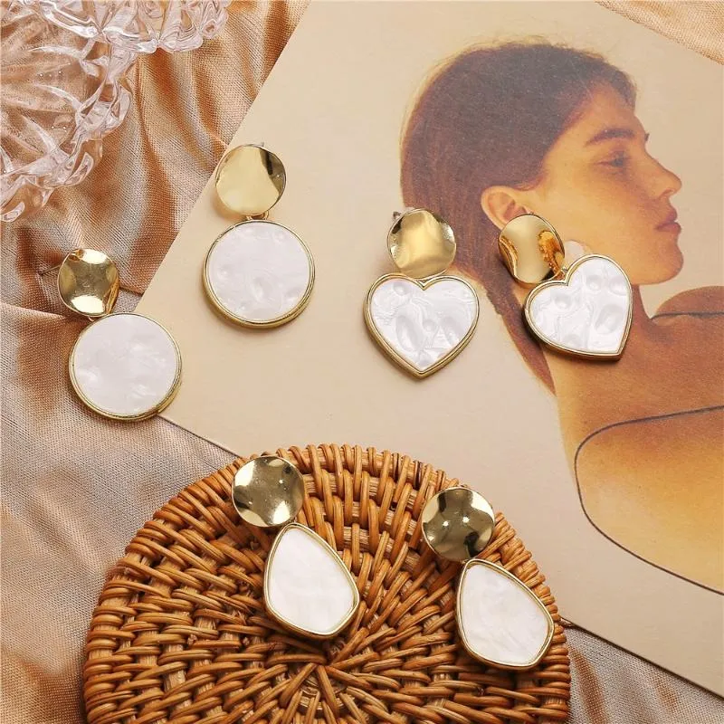 Chic Korean Geometric Earrings