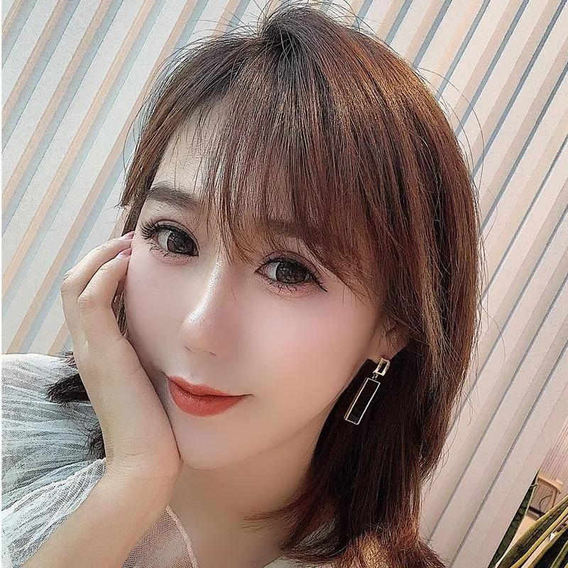 Chic Korean Geometric Earrings