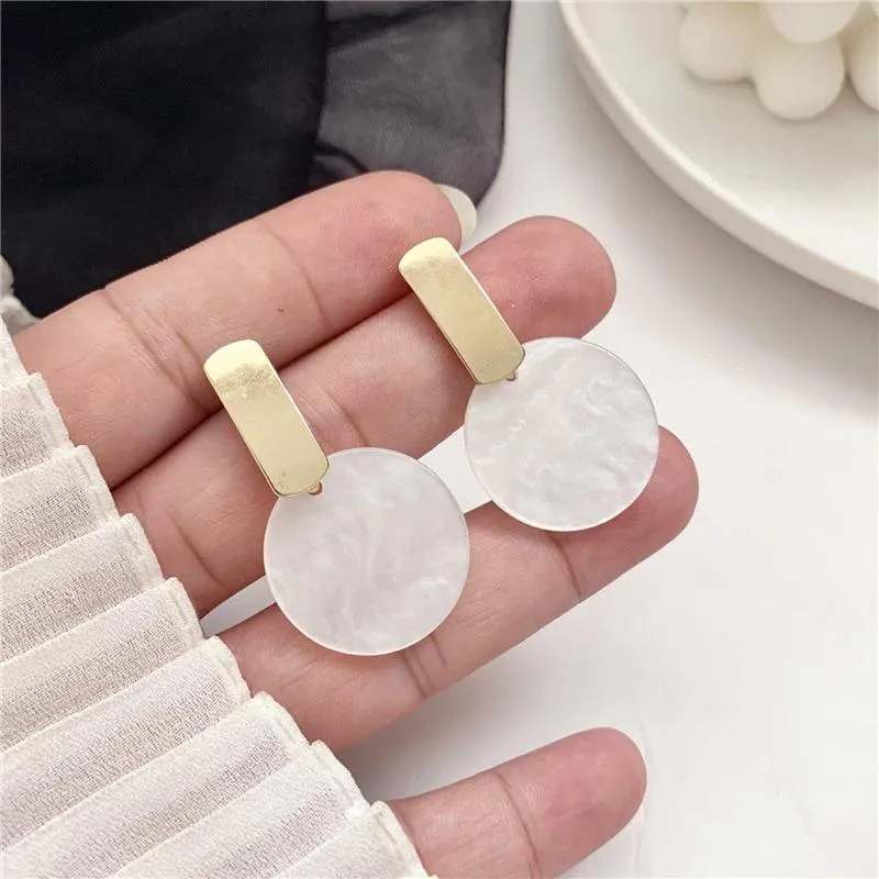 Chic Korean Geometric Earrings