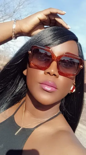 Chic Oversized Sunglasses for Women Men Big Flat Top Fashion-Hani