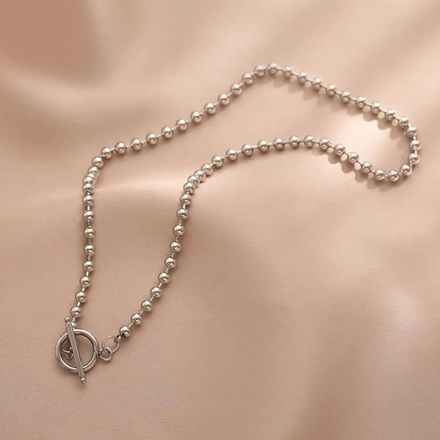 Choistily Gold Layered Necklaces for Women Gold Necklace Stack Dainty Necklace for Women Layering Herringbone Paperclip Necklace for Women Charm Necklace Gold Jewelry Gifts for Women