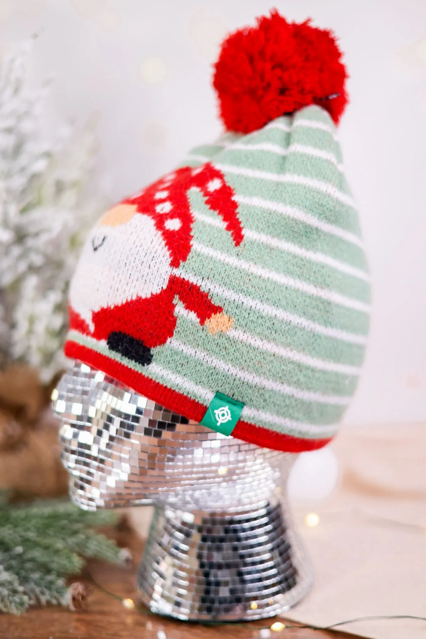 Christmas Gnome Knit Beanie FINAL SALE