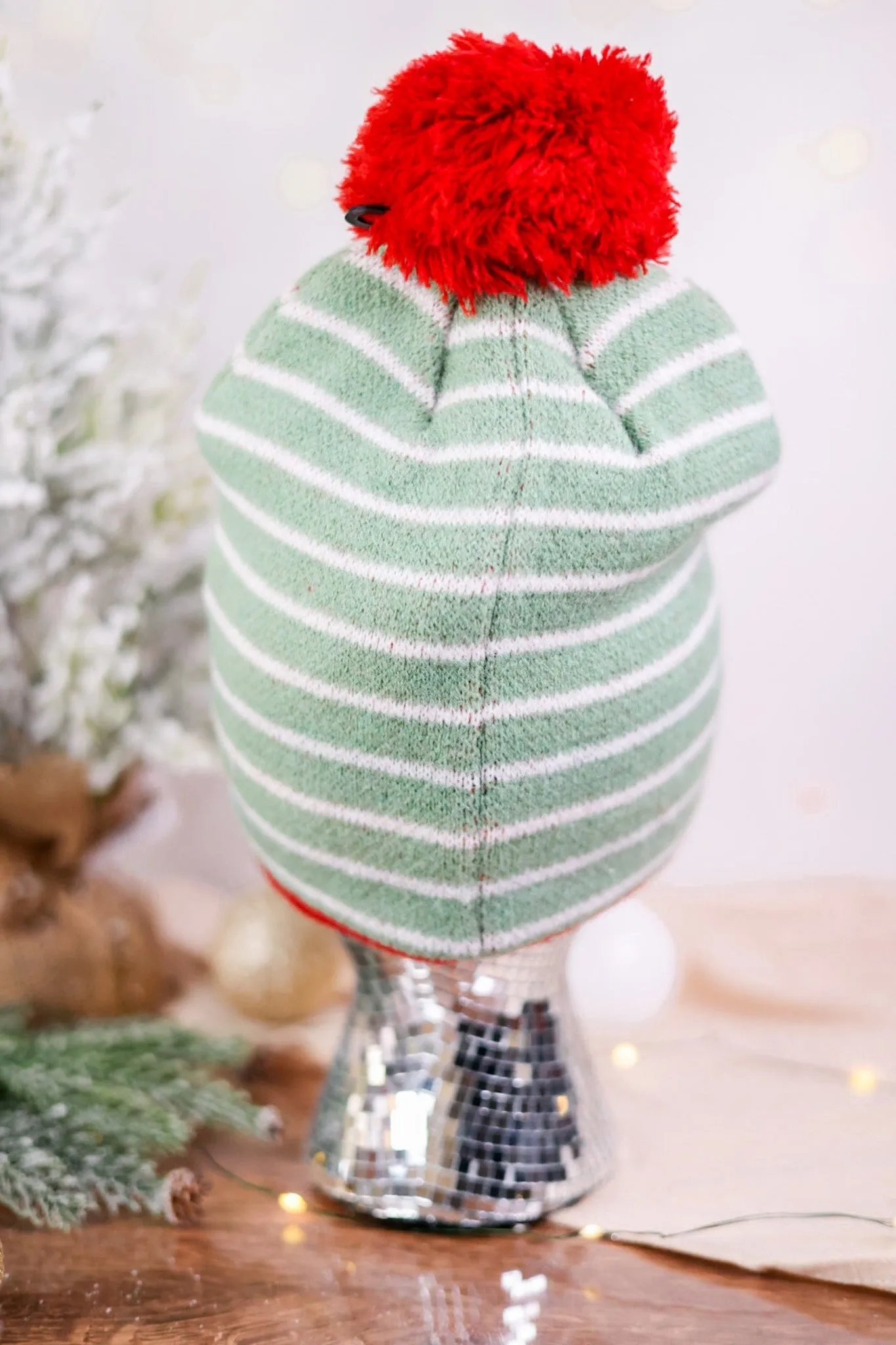 Christmas Gnome Knit Beanie FINAL SALE