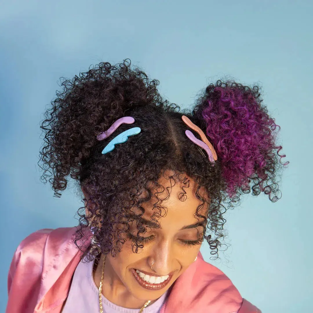 Chunks - Pastel Mini Waves hair barrettes