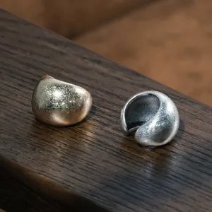 Chunky Dome Open Pinky Ring