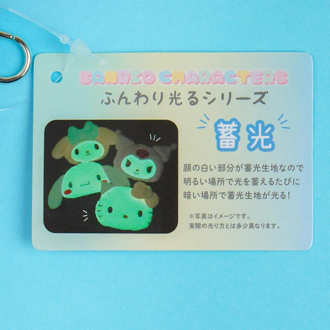 Cinnamoroll Fluffy Luminous Face Pouch & Card Case