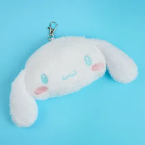 Cinnamoroll Fluffy Luminous Face Pouch & Card Case