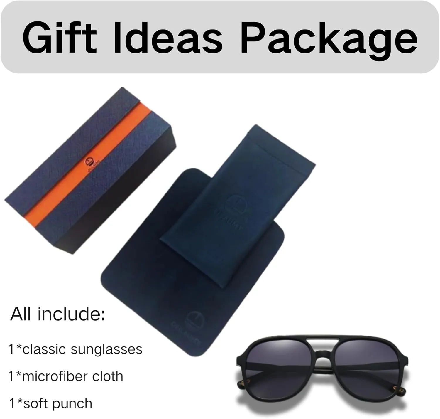 Classic Retro Polarized Sunglasses for Women Men UV 400 Protection