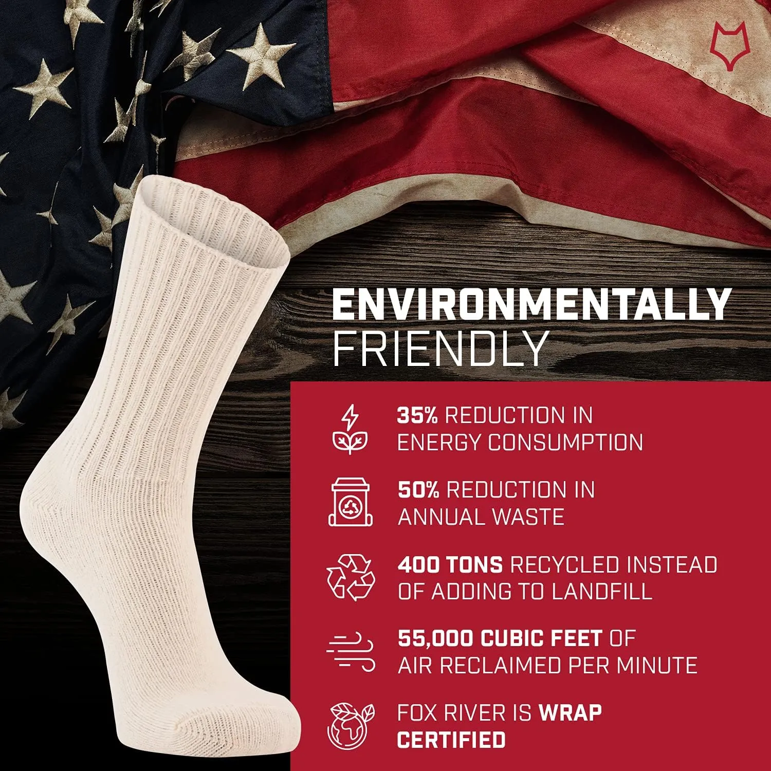 Classic Wool Medium Weight Crew Everyday Sock