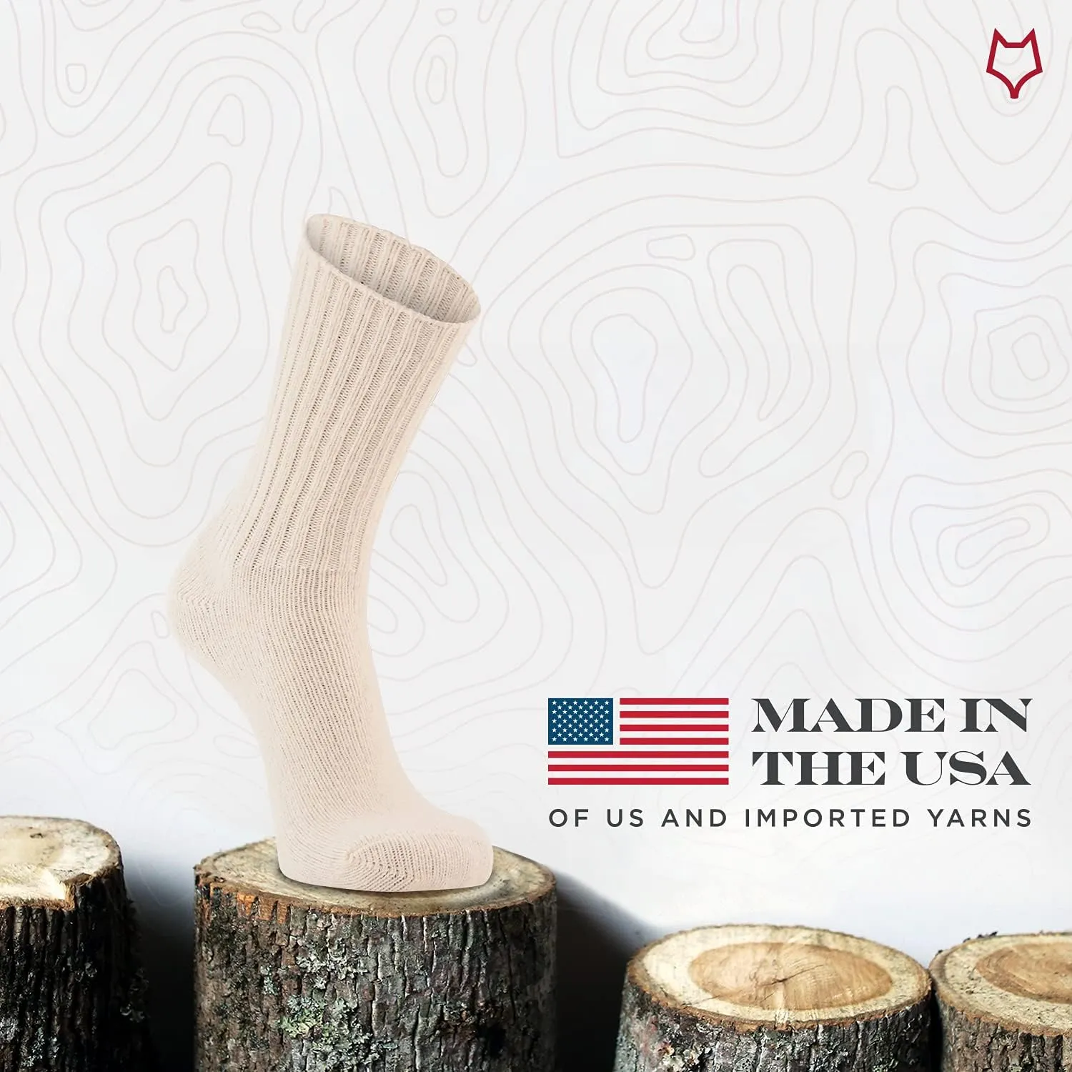 Classic Wool Medium Weight Crew Everyday Sock