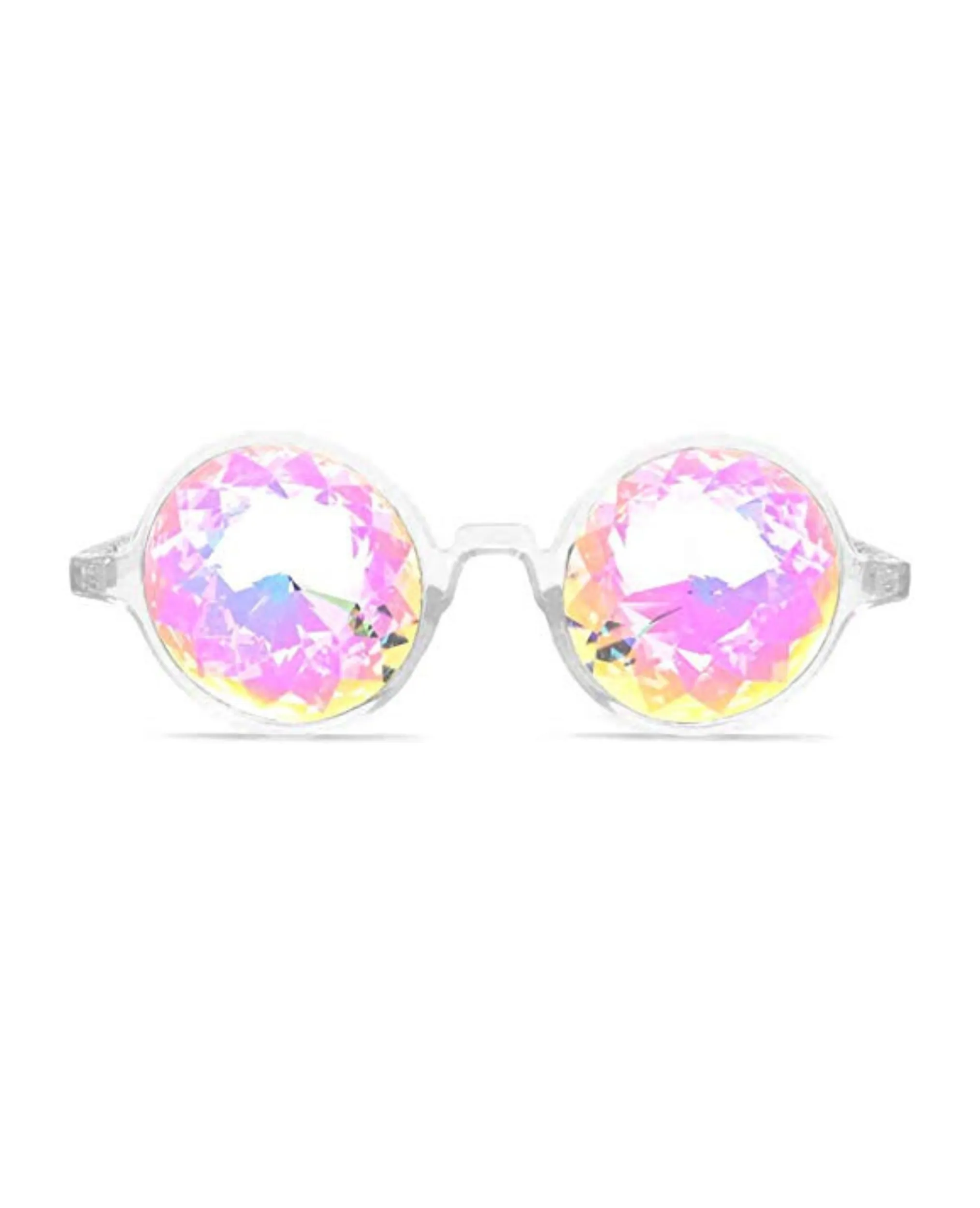 Clear Kaleidoscope Glasses