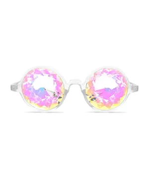 Clear Kaleidoscope Glasses