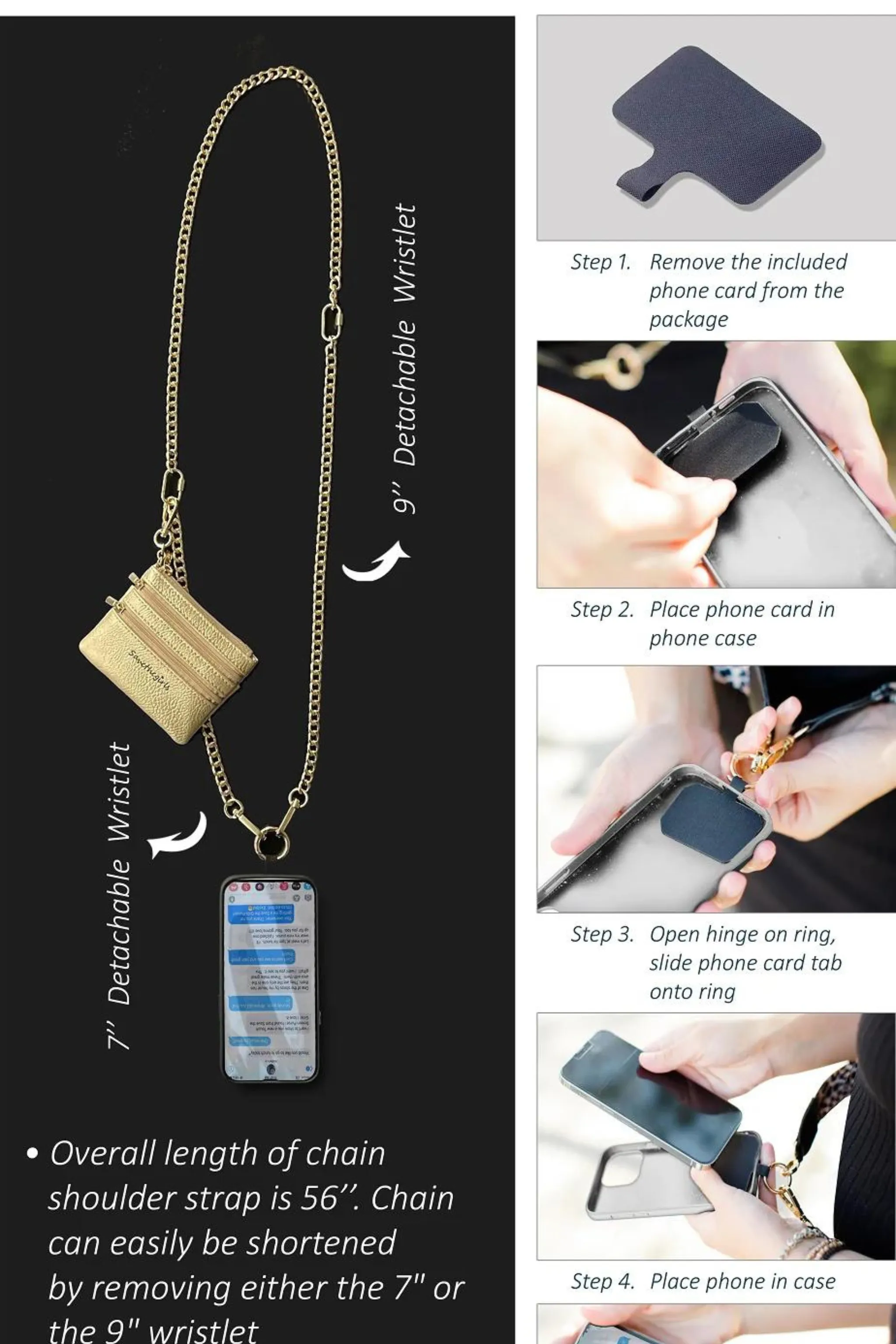 Clip & Go for your Phone- strap