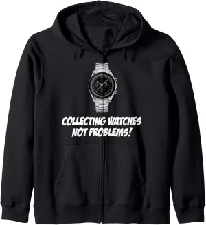 Collecting Watches (Speedy) - Automatic / Luxury Watches Zip Hoodie