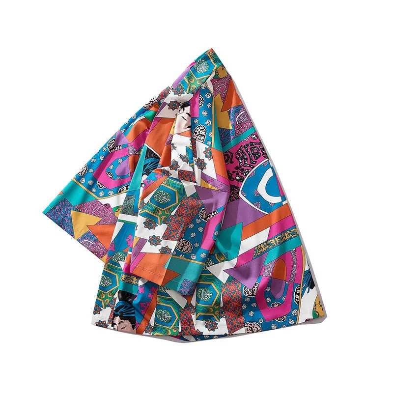 Colorful Japanese Kimono