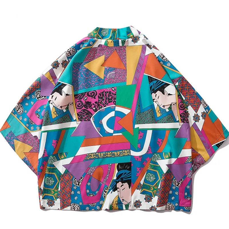 Colorful Japanese Kimono