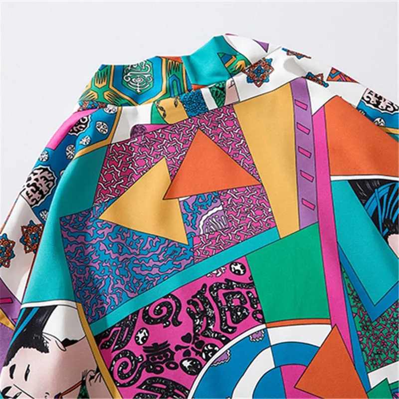 Colorful Japanese Kimono