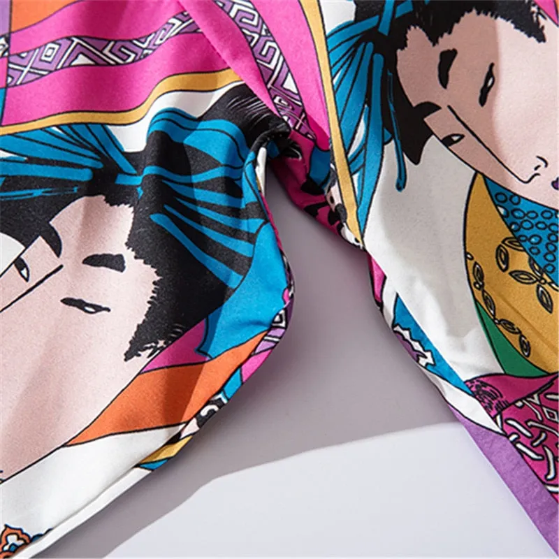 Colorful Japanese Kimono